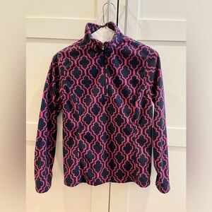 Lands End 1/4 Zip Fleece Pullover